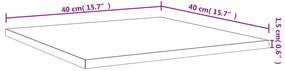 Prateleiras de parede 4pcs derivados de madeira cinzento sonoma