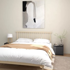 vidaXL Mesas de cabeceira 2 pcs 40x30,5x40 cm pinho maciço cinzento