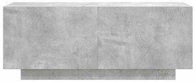 Móvel p/ TV 100x35x40cm madeira processada cinzento cimento