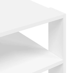 Mesa de centro 59,5x59,5x40 cm derivados de madeira branco