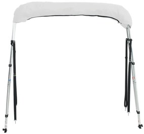 Toldo de 3 arcos Bimini c/ paredes laterais 183x(154-167)x137cm