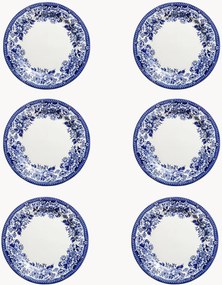 Pratos de jantar em cerâmica London Calling, conjunto de 6