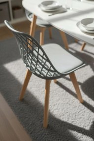 Pack 4 Cadeiras Mima - Cinza claro