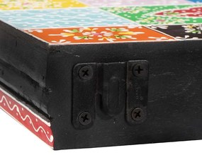 Prateleiras de Parede 2 pcs 40x20x6 cm Madeira Sólida de Mangueira