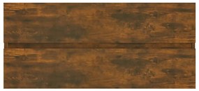 Móvel p/ lavatório 100x38,5x45cm deriv. madeira carvalho fumado