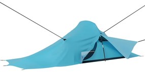 Tenda de campismo 317x240x100 cm azul