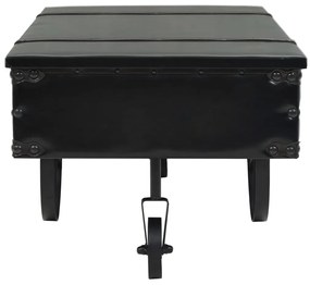 Mesa de centro em MDF e madeira de abeto 110x55x43 cm