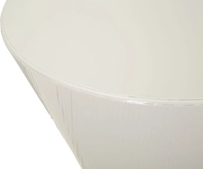 MESA DE APOIO OYO Ø 45X55 CM BRANCA
