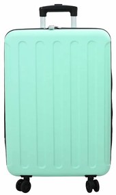 Mala Dobrável Casco Duro 24'' Verde Menta 43x27x66 cm ABS