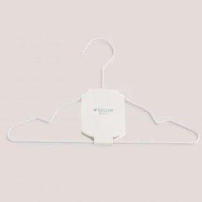 Pack De 2 Cabides Em Aço Mofli Kids Branco - Sklum