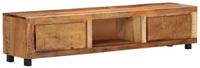 vidaXL Móvel de TV 150x30x33 cm madeira recuperada maciça