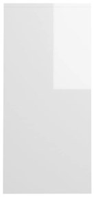 Secretária 102,5x35x75 cm derivados de madeira branco brilhante