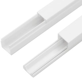 Calhas para cabos 30x20 mm 10 m PVC