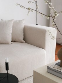 Sofá de 3 Lugares Yolo – Branco – 222x89x110 cm