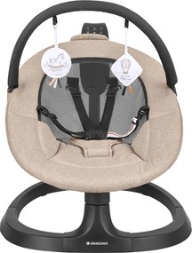 Cadeira Balanço elétrica para bebés Zazu Bege