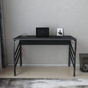 Secretária de Estudo Josephine – Preto Antracite – 120x60x74,8 cm