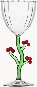Copo de vinho em vidro de borossilicato artesanal Botanica