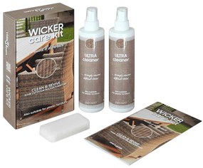 Kit limpeza p/ móveis de jardim de vime e textilene 2x250 ml
