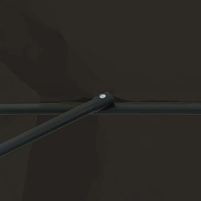 Parasol ø395 x 245 cm Preto