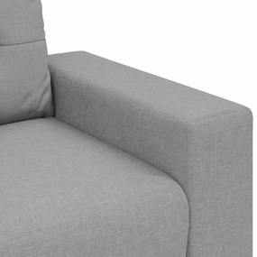 Sofá Loveseat Cinzento Nuvem 120 cm em Tecido vidaXL