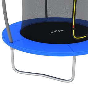 Conjunto de trampolim redondo 183x52 cm 80 kg