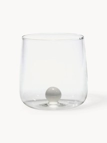 Copos em vidro de borosilicato artesanal Bilia, 6 uni.