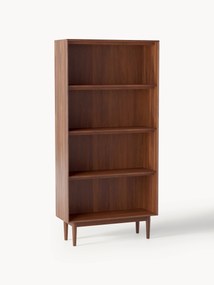 Estante alta de madeira de manga Paul