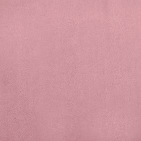 Cama para cães 90x53x30 cm veludo rosa