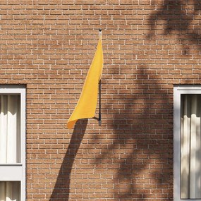 vidaXL Suporte de Poste para Bandeira Preto 15 x 3 x 0,35 cm Aço
