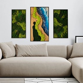 Decoração de parede moderna – Contraste epóxi