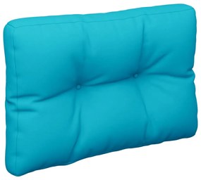 Almofadões para sofás de paletes 2 pcs tecido turquesa