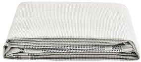 vidaXL Tapete de campismo para tenda 650x300 cm cinzento