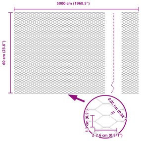 Postes de Cerca 11 pcs U-Channel 60 cm Aço Galvanizado