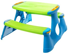 Banco e Mesa de piquenique para crianças 89,5x84,5x48 cm polipropileno