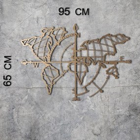 Acessório Decorativo de Parede Mt-04 – Dourado – 65 x 95 cm