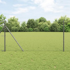 Cerca Hexagonal vidaXL Cinza 1.2x10 m Aço