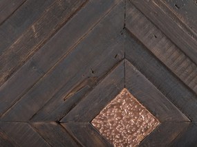 Decoração de parede em madeira MONTERREY Beliani