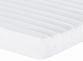 Sofá-cama com gavetão e gavetas 100x200 cm veludo rosa