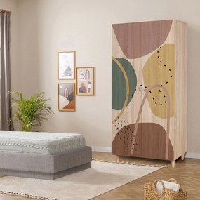 Roupeiro Lidya – Sonomo – 90x192x52 cm