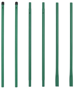 Conjunto de badminton com 4 raquetes e rede 620x151 cm