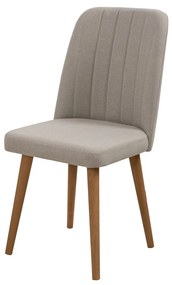 Conjunto de Mesa de Jantar Extensível Vina – Pinheiro Atlântico e Crem
