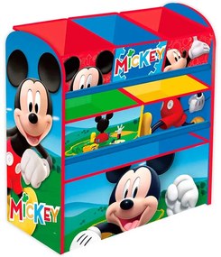 Móvel de armazenamento infantil, madeira, Mickey Mouse 62x30x60cm