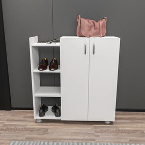 Armário para Sapatos Asus – Branco – 90x95x29,6 cm