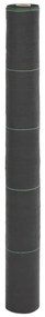 vidaXL Tela para ervas daninhas 1x25 m PP preto