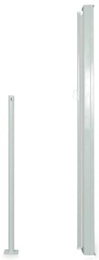Toldo lateral retrátil para pátio 160x300 cm preto
