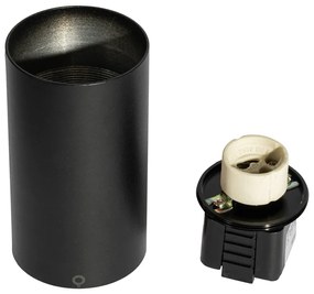 Projetores modernos pretos para sistema de calhas monofásicas GU10 50mm - Iconic Ruby Honey Moderno