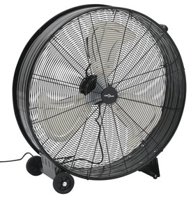 Ventoinha de tambor industrial 77 cm 187,7 W preto