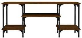 Móvel para TV 102x35x45,5cm derivados madeira carvalho castanho