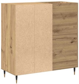 Armário de Gravação vidaXL Madeira Velha 84,5x38x89 cm Madeira de Enge