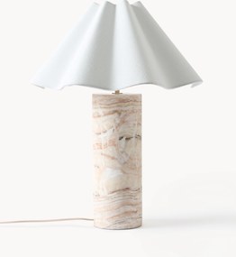Candeeiro de mesa LED regulável com base em mármore Arya